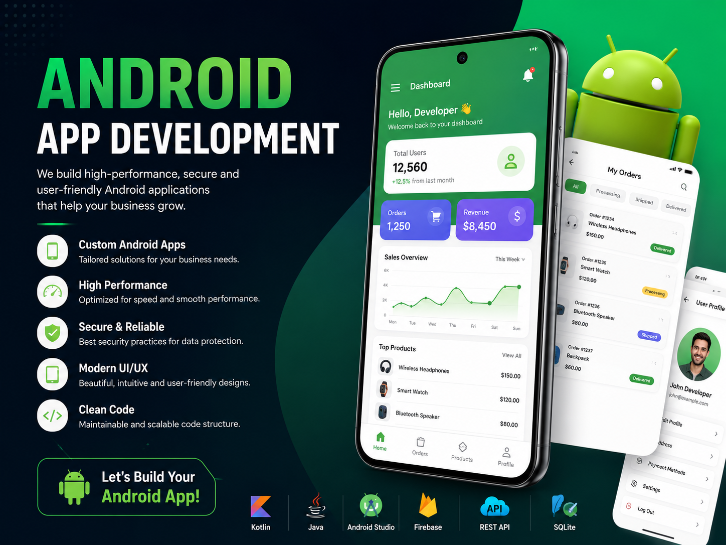 Professional Android App Development Services